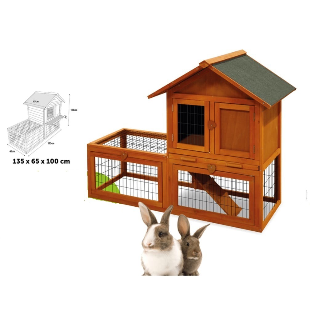 cabane lapin nain pour cage