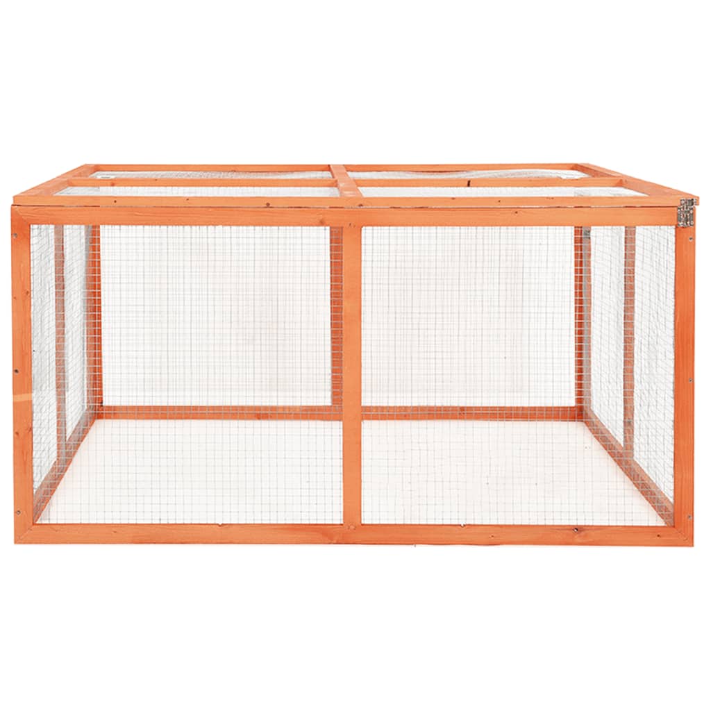 Enclos lapin extérieur en bois