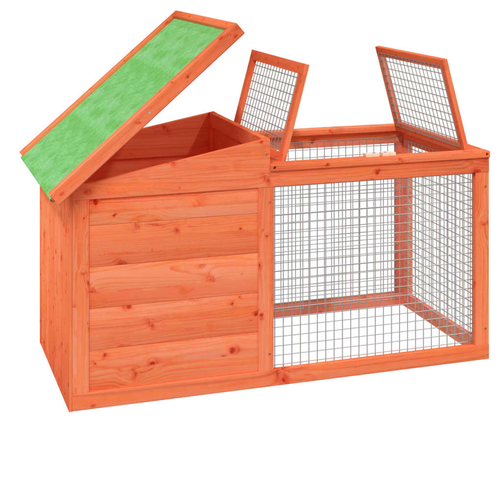 Niche pour lapin nain
